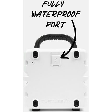 Turtlebox Cub Altavoz Portátil Resistente al Agua Blanco 118 dB 14 Horas Batería
