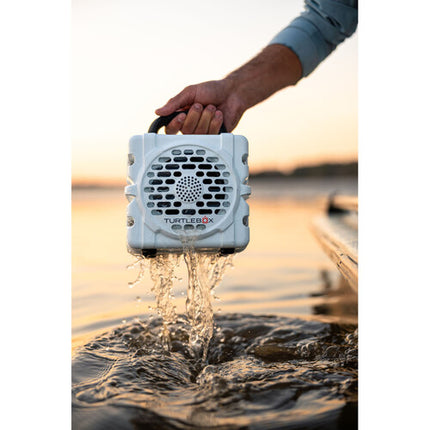 Turtlebox Cub Altavoz Portátil Resistente al Agua Blanco 118 dB 14 Horas Batería
