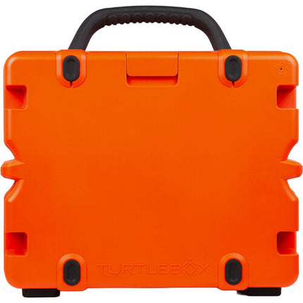 Turtlebox Grande Altavoz Inalámbrico Portátil Naranja 1.25" Tweeter 10" Woofer