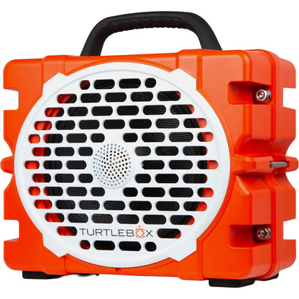 Turtlebox Grande Altavoz Inalámbrico Portátil Naranja 1.25" Tweeter 10" Woofer