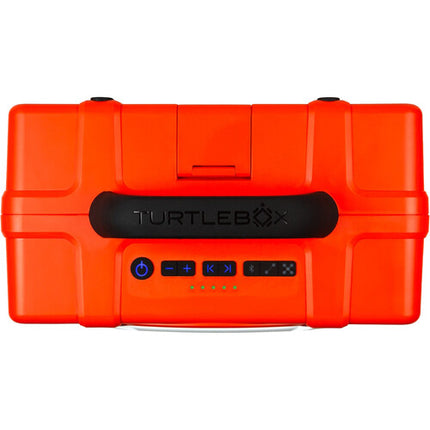 Turtlebox Grande Altavoz Inalámbrico Portátil Naranja 1.25" Tweeter 10" Woofer