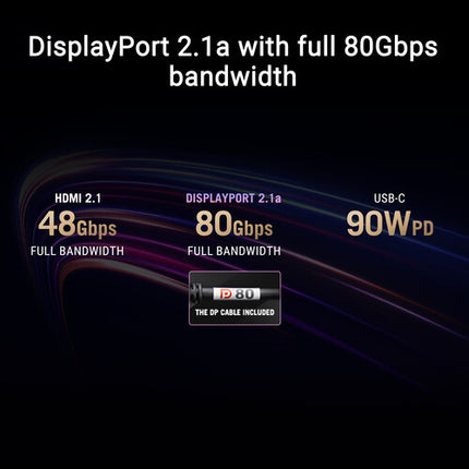 ASUS Republic of Gamers Swift OLED PG32UCDM Gen3 Monitor Gaming 31.5" 4K 240 Hz HDR