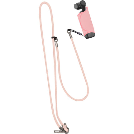 Raywowo Lanyard para DJI Osmo Pocket 3 Correa ajustable 37.8 pulg Rosa