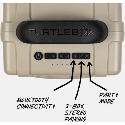 Turtlebox Cub Altavoz Portátil Resistente Agua 118 dB 14 Horas Batería
