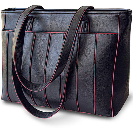 Rofozzi Voyager Lane Bolso Vegano para Laptop 14" Negro con Funda y Correas 12