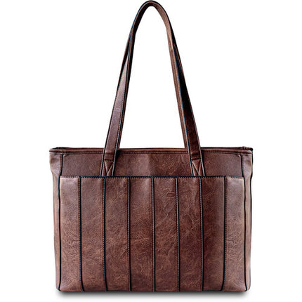 Rofozzi Voyager Lane Bolso Tote para Laptop 14" Piel Vegana Espresso
