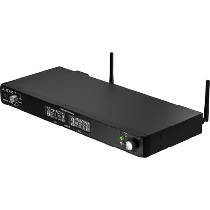 Audix Novacore NCR2 Receptor Inalámbrico Digital Dual Canal con Dante 48 MHz UHF