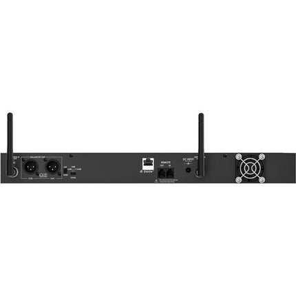 Audix Novacore NCR2 Receptor Inalámbrico Digital Dual Canal con Dante 48 MHz UHF