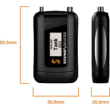 Sound Devices Astral Mini Plus Transmisor Micrófono Inalámbrico 64GB IP67
