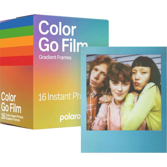Película a Color Polaroid Go 16 Fotos Instantáneas 1.8x1.8 Pulgadas