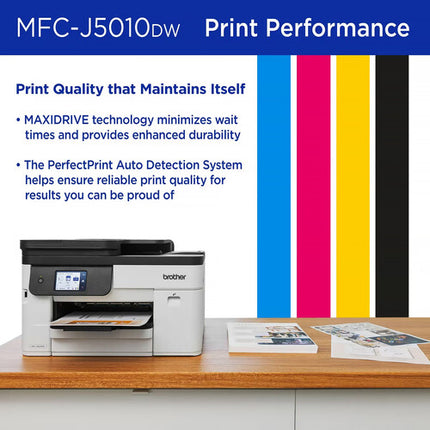 Brother MFC-J5010DW Impresora Multifuncional Tinta Color Wi-Fi 4800x1200dpi 28ppm