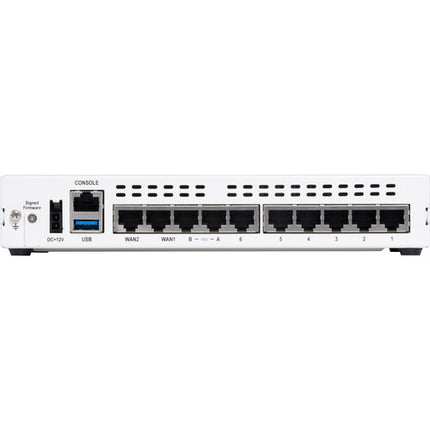 Fortinet FortiGate 70G Firewall y SD-WAN 2.5 Gb/s con adaptadores y cable Ethernet