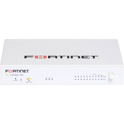 Fortinet FortiGate 70G Firewall y SD-WAN 2.5 Gb/s con adaptadores y cable Ethernet