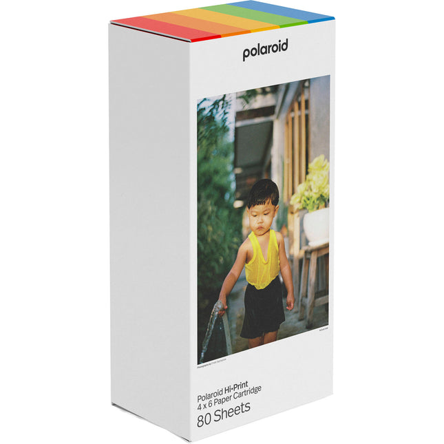 Polaroid Hi-Print Recarga Papel Fotográfico 4x6 Pulgadas 80 Hojas