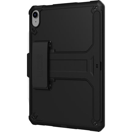 Urban Armor Gear Scout Funda para iPad 11 10ª Gen 2022 Negra con Soporte y Correa