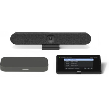 Logitech Large Room Solution con Cámara 4K PTZ Rally Plus y Control Touch 10.1" para Google Meet