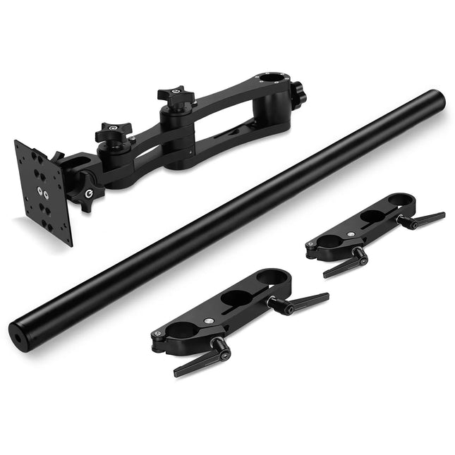 Proaim Brazo Articulado para Monitor Cart de Cámara VESA 75 100mm Reach 17" Payload 25kg Rod 35"
