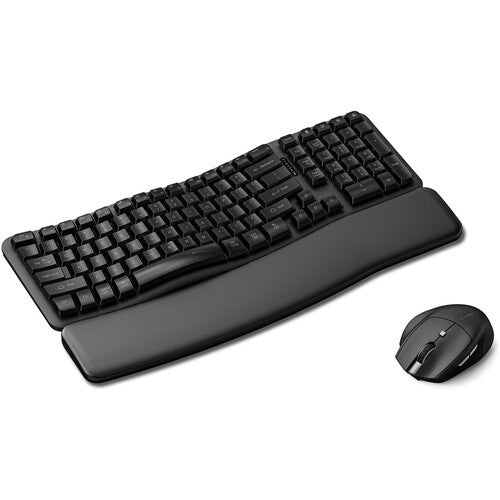 Kensington Pro Fit Ergo KM620-RC Juego de escritorio inalámbrico recargable 2400 dpi 20 teclas programables