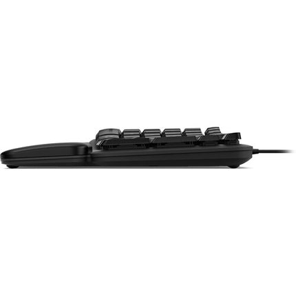 Kensington Pro Fit Ergo KB620-W Teclado ergonómico USB-C con 20 teclas programables y reposamuñecas integrado
