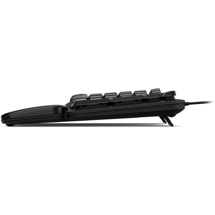 Kensington Pro Fit Ergo KB620-W Teclado ergonómico USB-C con 20 teclas programables y reposamuñecas integrado
