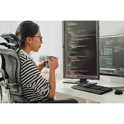 Kensington Pro Fit Ergo KM620-W Set de escritorio con teclado ergonómico y ratón óptico 2400 dpi