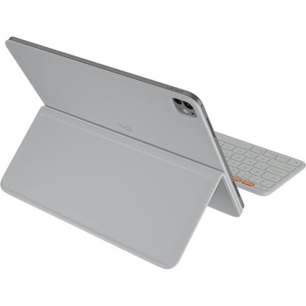 Logitech Flip Folio para iPad Air Pro 13" Teclado Bluetooth desmontable Protección delantera y trasera