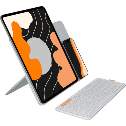 Logitech Flip Folio para iPad Air Pro 13" Teclado Bluetooth desmontable Protección delantera y trasera