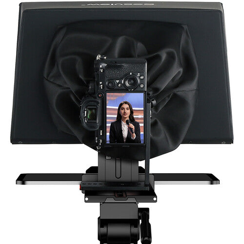 Desview TP13 Teleprompter portátil 13 pulgadas con control Bluetooth y funda rígida de aluminio