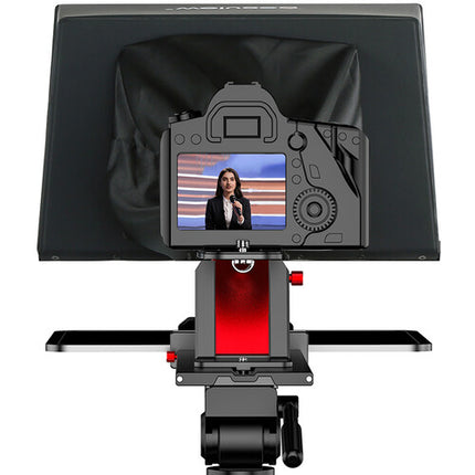 Desview TP13 Teleprompter portátil 13 pulgadas con control Bluetooth y funda rígida de aluminio