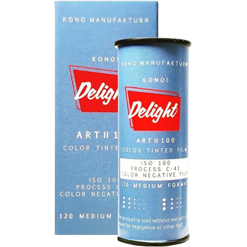 KONO Delight Art II 100 Película en color negativo ISO 100 película rollo 120