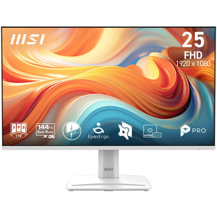 MSI PRO MP251W E14A Monitor 24.5" Full HD IPS 144 Hz HDR 1 ms