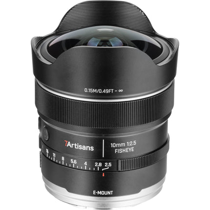 7Artisans 10mm f2.5 AF MAX Lente Ojo de Pez Full Frame Sony E