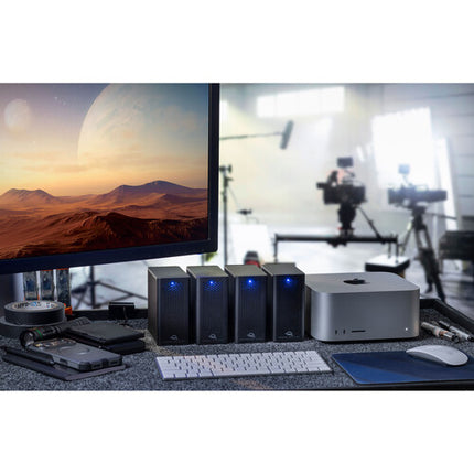 OWC Express 4M2 Ultra 32TB Almacenamiento Externo Thunderbolt 5 6622MBs