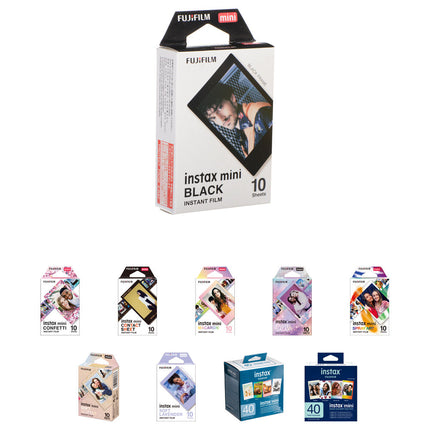 FUJIFILM instax mini Película instantánea 160 exposiciones 2 paquetes variados 40 exposiciones