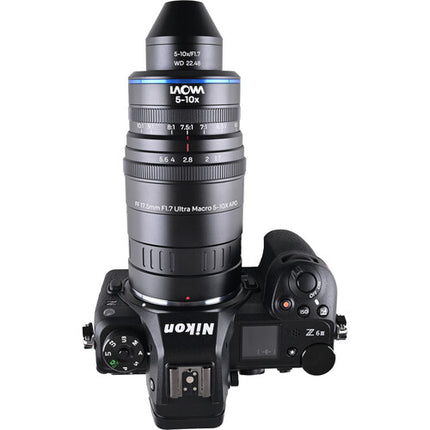 Venus Optics Laowa Aksen 17.5mm f1.7 5-10x Lente Ultra Macro APO Nikon Z