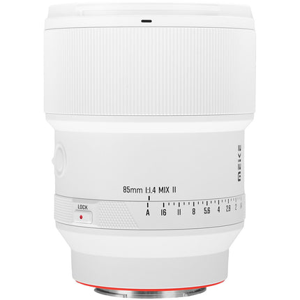 Meike 85mm f1.4 II Lente para Sony E Blanco Apertura f1.4 a f16