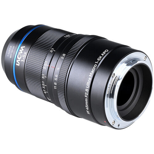 Venus Optics Laowa Aksen 45mm f2.8 1-5x Ultra Macro APO para Canon EF Zoom Parfocal Distancia Trabajo 1.6"