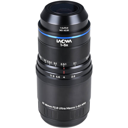 Venus Optics Laowa Aksen 45mm f2.8 Ultra Macro APO para Sony E Full Frame 1-5x