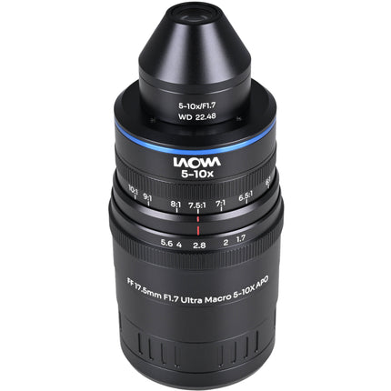 Venus Optics Laowa Aksen 17.5mm f1.7 5-10x Lente Ultra Macro APO Montura L
