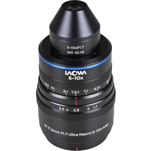 Venus Optics Laowa Aksen 17.5mm f/1.7 5-10x Lente Ultra Macro APO para Nikon F