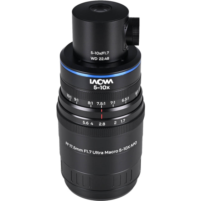 Venus Optics Laowa Aksen 17.5mm f/1.7 Lente Ultra Macro APO 5-10x Sony E