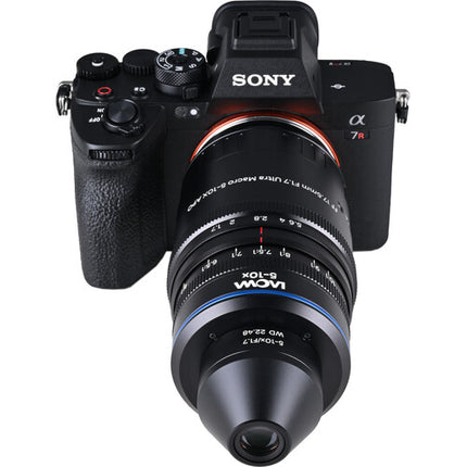 Venus Optics Laowa Aksen 17.5mm f/1.7 Lente Ultra Macro APO 5-10x para Sony E