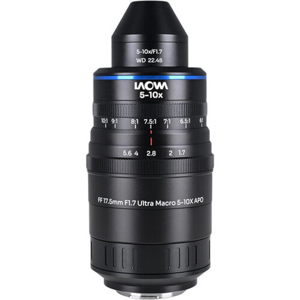 Venus Optics Laowa Aksen 17.5mm f/1.7 Objetivo Macro Ultra APO 5-10x Micro Cuatro Tercios