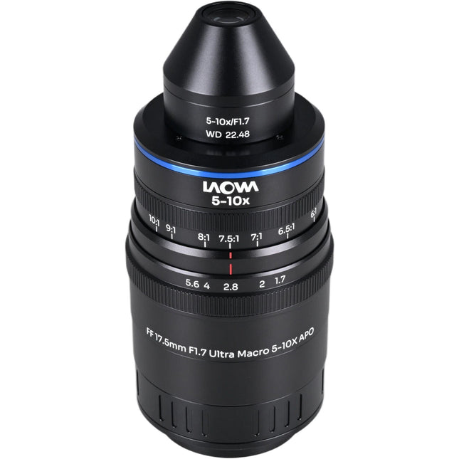 Venus Optics Laowa Aksen 17.5mm f/1.7 Objetivo Macro Ultra APO 5-10x Micro Cuatro Tercios