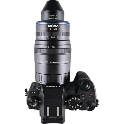 Venus Optics Laowa Aksen 17.5mm f/1.7 Objetivo Macro Ultra APO 5-10x Micro Cuatro Tercios