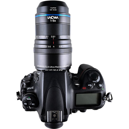Venus Optics Laowa Aksen 45mm f2.8 Ultra Macro APO para Nikon F 1_5x 1.6" distancia de trabajo