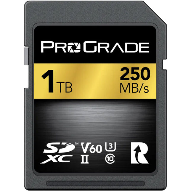 ProGrade Digital 1TB Tarjeta de Memoria SDXC UHS-II 2-Pack V60 Clase 10