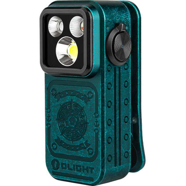 Olight Oclip Pro S Luz Recargable Clip-On 600 Lúmenes 144 Horas Azul