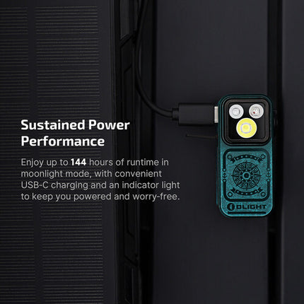 Olight Oclip Pro S Luz Recargable Clip-On 600 Lúmenes 144 Horas Azul