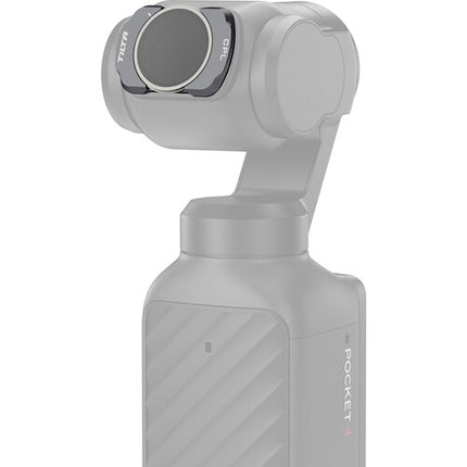Filtro Polarizador Circular Tilta para DJI Osmo Pocket 3/4 vidrio óptico aluminio